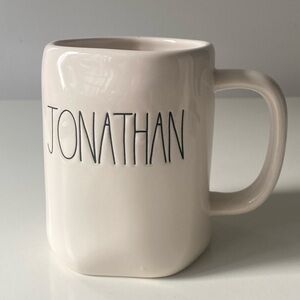 Rae Dunn “Jonathan” XL Ceramic Mug - Artisan Collection by Magenta